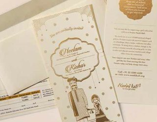 Nanhi Kali – Wedding card